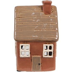 Clayre & Eef 6CE1892 Tea Light Holder House Ceramic...