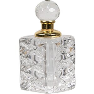 Clayre & Eef 6GL5017 Perfume Bottle Transparent Glass...