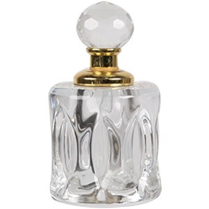 Clayre & Eef 6GL5019 Perfume Bottle Transparent Glass...