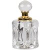 Clayre & Eef 6GL5019 Perfume Bottle Transparent Glass Ø 3x7 cm Classic