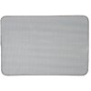 Clayre & Eef BM0009G Bath Mat Grey Star 58x38x2 cm