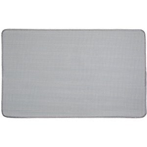 Clayre & Eef BM0010G Bath Mat Star Grey 78x48x1 cm