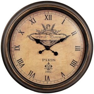 Clayre & Eef 6KL0825 Vintage wall clock Ø 55...