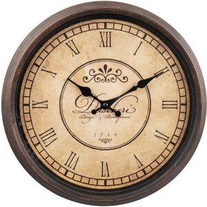 Clayre & Eef 6KL0829 Wall clock Ø 30 cm...