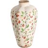 Clayre & Eef 6CE1939M Vase strawberry design Ø 21x34 cm