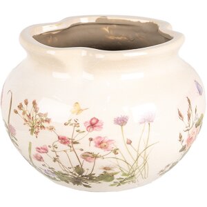 Clayre & Eef 6CE1944M Decoration flower pot Ø...