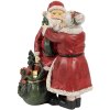 Clayre & Eef 6PR2780GG Christmas decoration Santa & Mrs Claus 10x10x16 cm