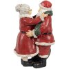 Clayre & Eef 6PR2780GG Christmas decoration Santa & Mrs Claus 10x10x16 cm