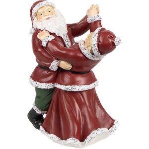 Clayre & Eef 6PR3912GG Dancing Santa and Mrs Claus...