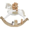 Clayre & Eef 6PR4921GG Decoration Rocking Horse 18x4x15 cm