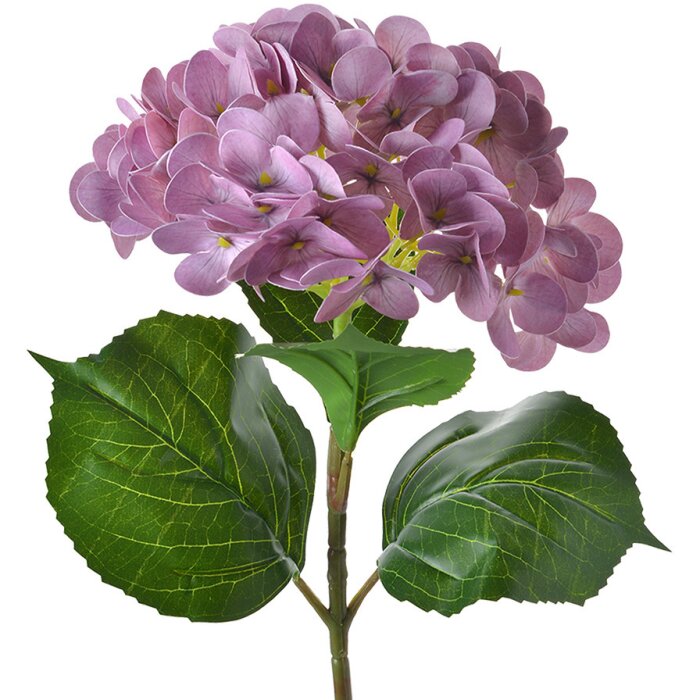 Clayre & Eef 5PL0069 Artificial Hydrangea Purple Ø 13x67 cm