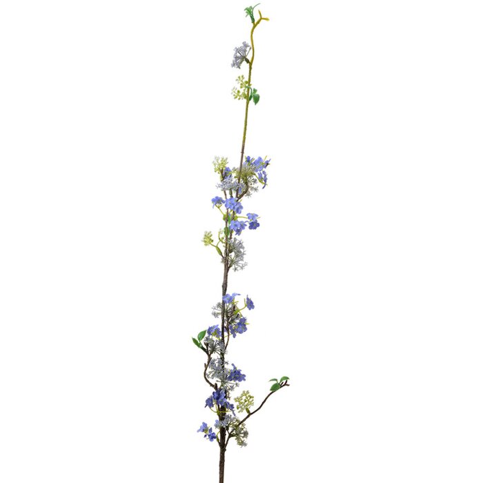 Clayre & Eef 5PL0111 Decoration branch with flowers 5x5x100 cm