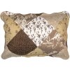 Clayre & Eef Q205.060 Bedspread 180x250 cm 1x Pillowcase 50x70 cm Brown