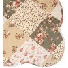 Clayre & Eef Q206.061 Bedspread 230x250 cm 2 Pillowcases 50x70 cm Floral