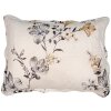 Clayre & Eef Q207.060 Bedspread 180x250 cm with Cushion Cover 50x70 cm Floral