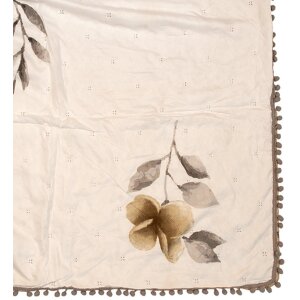 Clayre & Eef Q210.061 Bedspread 220x240 cm 2 Pillowcases 50x70 cm Floral