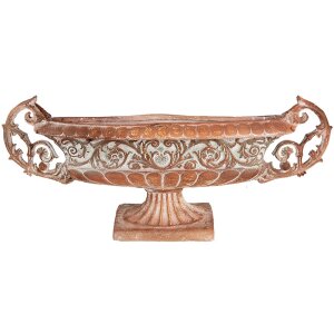 Clayre & Eef 5MG0049 Decoration flower pot antique...