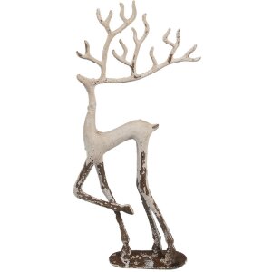 Clayre & Eef 5Y1279 Decoration deer set in 3 sizes (51/23/16 cm)