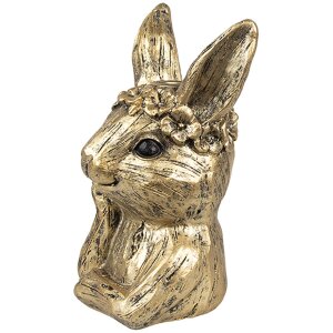 Clayre & Eef 6PR5101 Candle Holder Rabbit Gold...