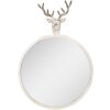 Clayre & Eef 52S320 Mirror Deer Head Round 48x10x67 cm