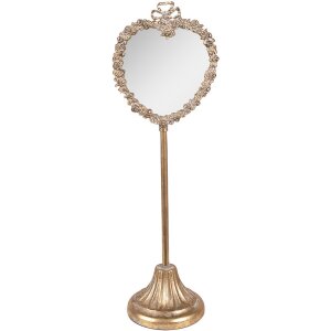 Clayre & Eef 62S305 Standing Mirror Heart Shape Gold...