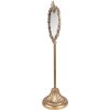 Clayre & Eef 62S305 Standing Mirror Heart Shape Gold 14x11x43 cm