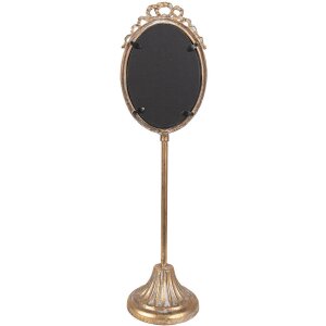 Clayre & Eef 62S307 Standing Mirror Gold 13x11x46 cm