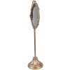 Clayre & Eef 62S307 Standing Mirror Gold 13x11x46 cm