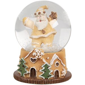 Clayre & Eef 65764 Snow Globe Father Christmas...