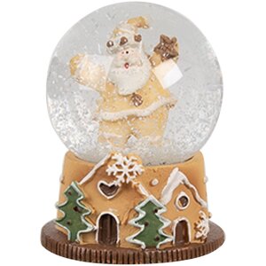 Clayre & Eef 65764 Snow Globe Father Christmas...