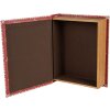 Clayre & Eef 65755 Storage boxes set of 3 red-white 27x22x7 cm