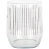 Clayre & Eef BHSGL0007 Drinking glass romantic Ø 8x9 cm 300 ml Transparent