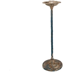 Clayre & Eef 6Y5659 Candlestick Beige Iron Ø...