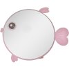 Juleeze JZSP0019 Table mirror fish design pink 21x20x4 cm metal glass