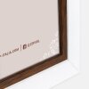 ZEP wooden photo frame Caen two-coloured white brown various sizes