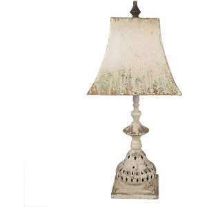 Clayre & Eef 6LMC0092 Table Lamp Beige...