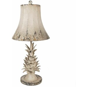 Clayre & Eef 6LMC0093 Table Lamp Antique Beige...