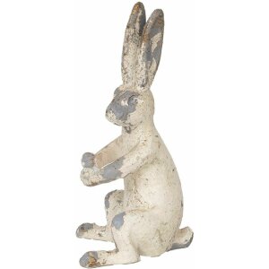 Clayre & Eef 6Y5661 Decorative Rabbit Beige Grey...