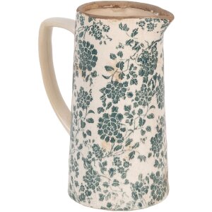 Clayre & Eef 6CE1922L Decorative Jug Ceramic Beige...