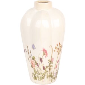 Clayre & Eef Vase 6CE1938M Ø 21x34 cm Beige...