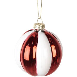 Clayre & Eef 6GL4336GG Christmas tree baubles glass...