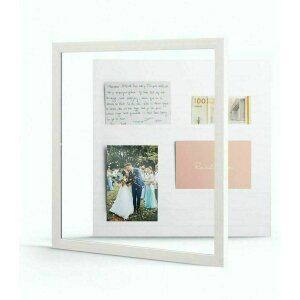 Deknudt S41VF1 Gallerina white frame 40x40 cm for photo...