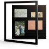 Deknudt S41VH2 Gallerina Black Photo collage frame 40x40 cm without gluing