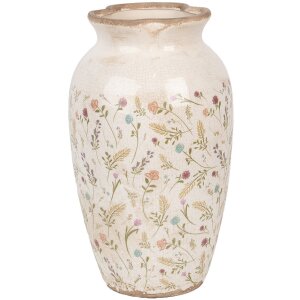 Clayre & Eef 6CE1941L Vase Beige Pink Ø 21x37...