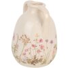 Clayre & Eef 6CE1947M Ceramic Vase Beige Pink Ø 14x18 cm Country Style