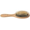 Juleeze JZHBR0003 Hairbrush Wood Brown Beige 23x8x3 cm Ergonomic