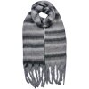 Juleeze JZSC0821G scarf grey 39x200 cm ladies soft synthetic material