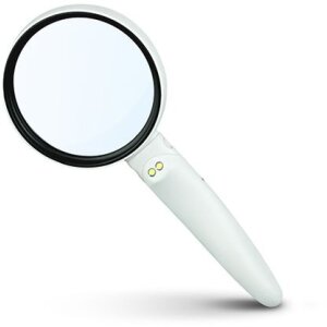 Cone magnifier Trio 3.5x-5x-11x with LED rechargeable...