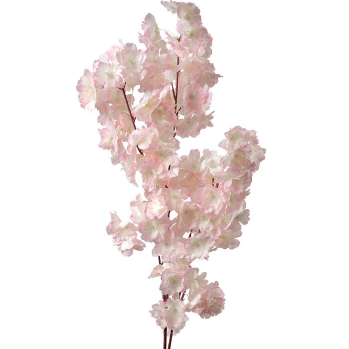 Clayre & Eef 5PL0118P Decoration branch with pink flowers 24x8x100 cm