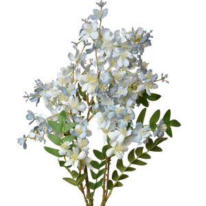 Clayre & Eef 5PL0121BL Decoration Branch Flowers Blue...